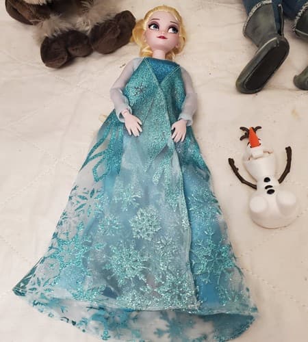 Disney Frozen Sven Anna Prince Hans Plush Reindeer Stuffed Animal & Olaf Figures - Thumbnail 11