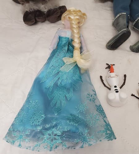 Disney Frozen Sven Anna Prince Hans Plush Reindeer Stuffed Animal & Olaf Figures - Thumbnail 12