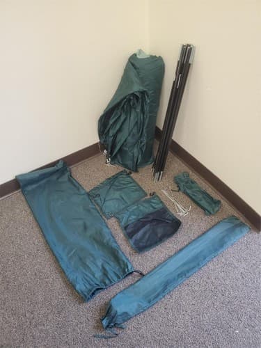 Vintage Fiberglass Camping Tent Pole Frames Kit - Thumbnail 3