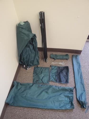 Vintage Fiberglass Camping Tent Pole Frames Kit - Thumbnail 5