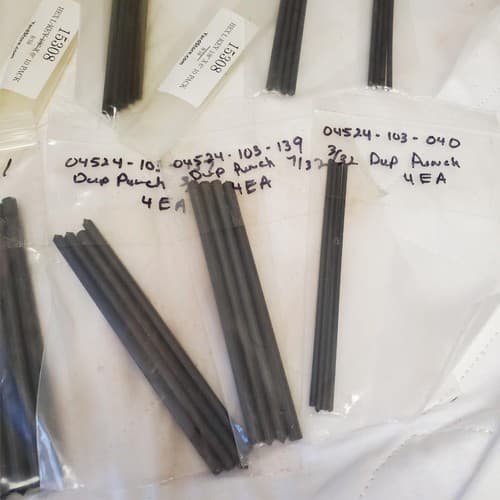 Lot of 21 Assorted Industrial Allen Hex Key & Punch Tool Wrenches LOT-558 - Thumbnail 11