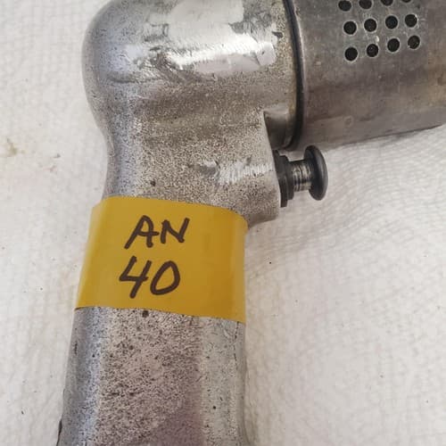 Rockwell 41D-107 B 500 RPM Pneumatic Drill 1/2" Chuck Aircraft Tool AN40 - Thumbnail 2