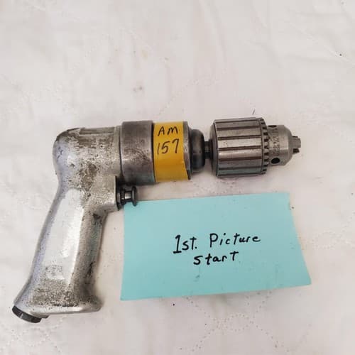 Rockwell Pistol Grip Air Drill 2000 RPM aircraft tool AM157 - Image 1