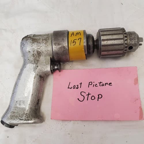 Rockwell Pistol Grip Air Drill 2000 RPM aircraft tool AM157 - Thumbnail 5