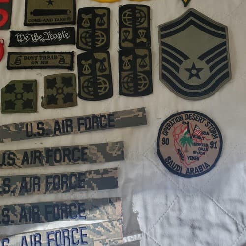 Lot of Assorted US Military Army Air Force Subdued Patches - Thumbnail 5