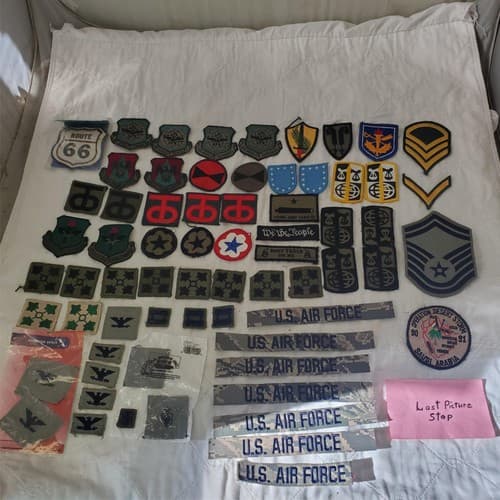 Lot of Assorted US Military Army Air Force Subdued Patches - Thumbnail 11