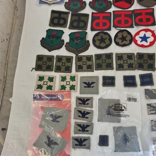 Lot of Assorted US Military Army Air Force Subdued Patches - Thumbnail 8