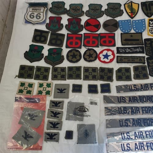 Lot of Assorted US Military Army Air Force Subdued Patches - Thumbnail 9
