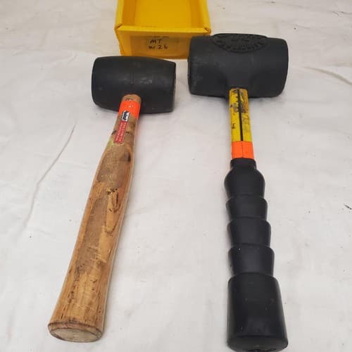 Lot of 2 Blue Point and Nupla Flax Dead Blow Hammer Set LOT- MT W26 - Image 1