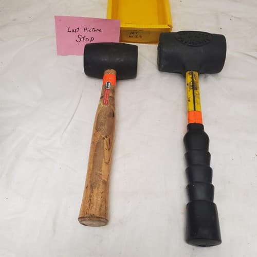 Lot of 2 Blue Point and Nupla Flax Dead Blow Hammer Set LOT- MT W26 - Thumbnail 9