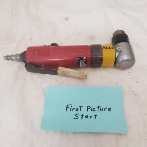 Chicago Pneumatic CP879 Die Angle Grinder 1800 RPM Aircraft Tool AL65 - Image 1