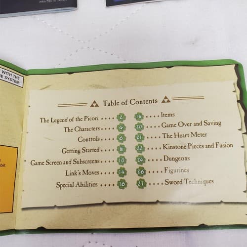 Lot of 3 GBA Manual Lot Zelda Minish Cap, Advance Wars 2, Lost Vikings Authentic - Thumbnail 5