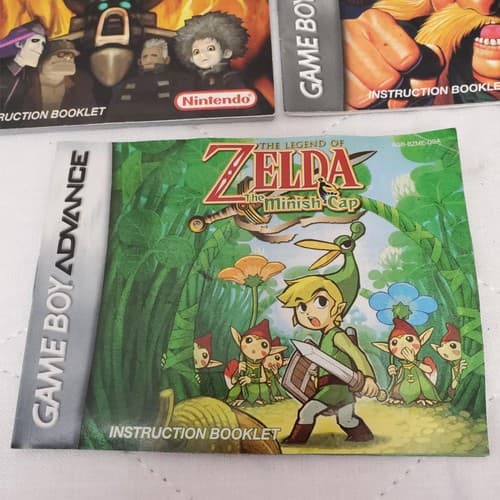 Lot of 3 GBA Manual Lot Zelda Minish Cap, Advance Wars 2, Lost Vikings Authentic - Thumbnail 8