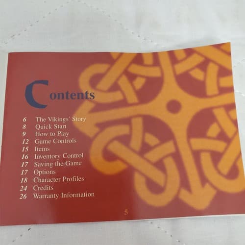 Lot of 3 GBA Manual Lot Zelda Minish Cap, Advance Wars 2, Lost Vikings Authentic - Thumbnail 7