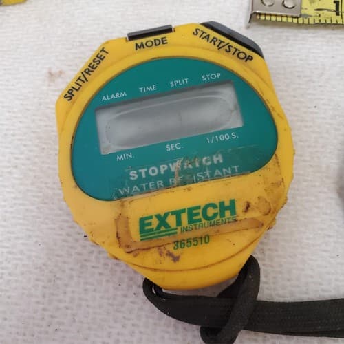 Lot of 7 Measuring Tapes Mixed Brands & Sizes Stanley Extech Mechanic LOT-1051 - Thumbnail 8