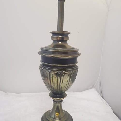 Vintage Brass Trophy portable Table Lamp I - Thumbnail 4