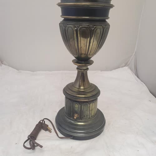 Vintage Brass Trophy portable Table Lamp I - Thumbnail 6