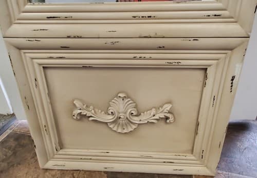 Antique Belgravia Tall Floor Mirror in Extravagant Wooden Frame - Thumbnail 4