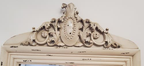 Antique Belgravia Tall Floor Mirror in Extravagant Wooden Frame - Thumbnail 3