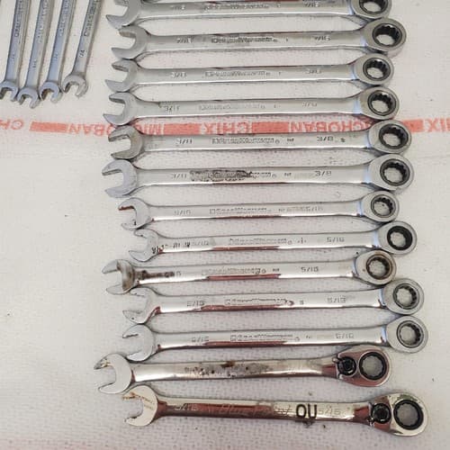 Lot of 28 Gear Wrench & Blue Point Combination Wrench Set LOT-388 - Thumbnail 5