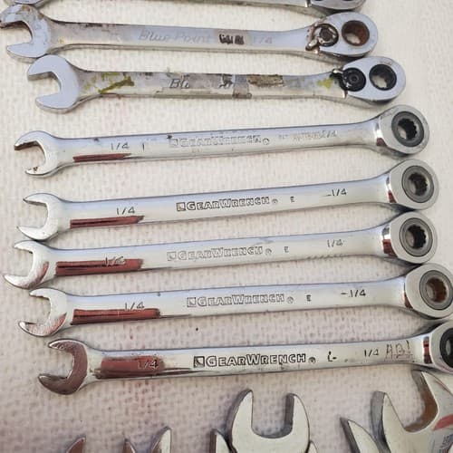 Lot of 28 Gear Wrench & Blue Point Combination Wrench Set LOT-388 - Thumbnail 7