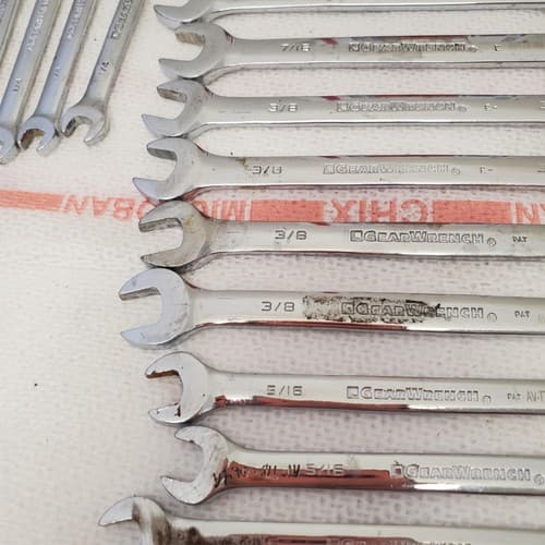 Lot of 28 Gear Wrench & Blue Point Combination Wrench Set LOT-388 - Thumbnail 11