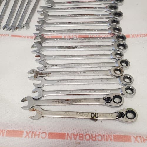 Lot of 28 Gear Wrench & Blue Point Combination Wrench Set LOT-388 - Thumbnail 12
