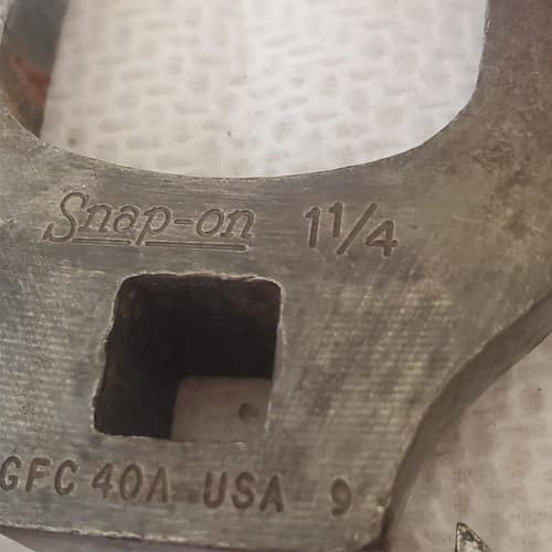 Lot of 10 Snap on open-end crowfoot wrench LOT-1057 - Thumbnail 7