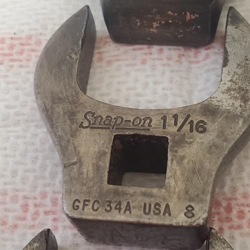 Lot of 10 Snap on open-end crowfoot wrench LOT-1057 - Thumbnail 8