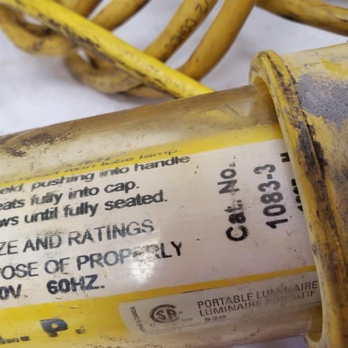 Woodhead Fluorescent 13W 120V Portable Handheld Work Light LOT-303 - Thumbnail 5