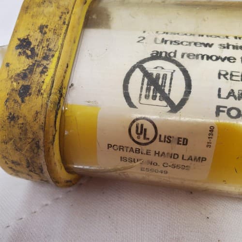 Woodhead Fluorescent 13W 120V Portable Handheld Work Light LOT-303 - Thumbnail 6