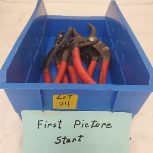 Lot of 4 Proto 253G Soft Jaw Cannon Plug Pliers LOT-314 - Thumbnail 2