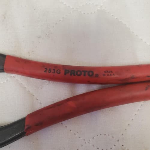 Lot of 4 Proto 253G Soft Jaw Cannon Plug Pliers LOT-314 - Thumbnail 4