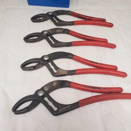 Lot of 4 Proto 253G Soft Jaw Cannon Plug Pliers LOT-314 - Thumbnail 6