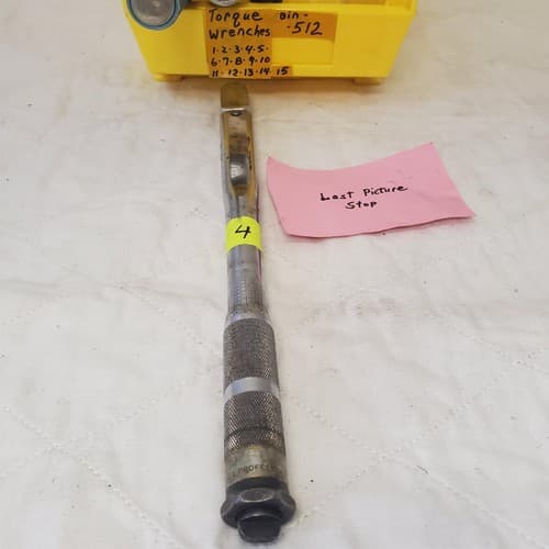 Prroto 6065-4 Torque Wrench BIN- 512 #4 - Thumbnail 6