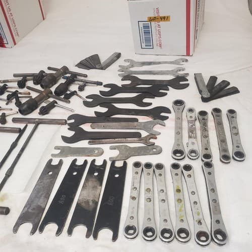 Lot of 46 Heavy Duty Tool Assortment Multi Head Wrenches LOT-491 - Thumbnail 12
