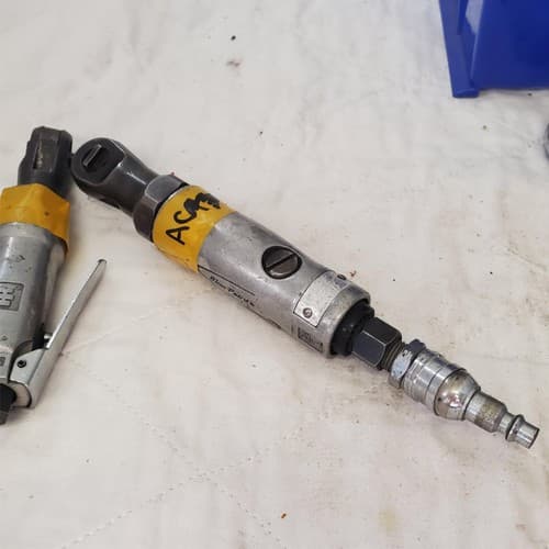 Lot of 5 Assorted Heavy Duty Pneumatic Air Ratchet Wrench Air Tool LOT-218 - Thumbnail 12