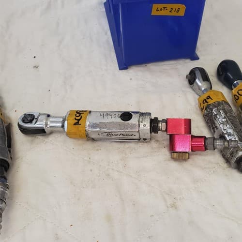 Lot of 5 Assorted Heavy Duty Pneumatic Air Ratchet Wrench Air Tool LOT-218 - Thumbnail 16