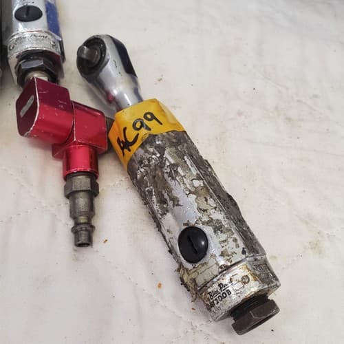 Lot of 5 Assorted Heavy Duty Pneumatic Air Ratchet Wrench Air Tool LOT-218 - Thumbnail 20