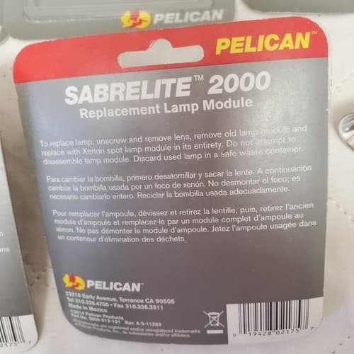 Lot of 20 Pelican Sabrelite 2000 Lamp Replacement Module LOT-822 - Thumbnail 11