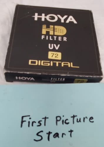 Hoya HD Filter UV HD Glass HD Coating and HD Frame 72 mm Protector - Image 1