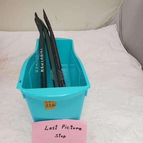 Lot of 3 High Leverage Gooseneck Pry Bar for Ripping and Prying LOT-226 - Thumbnail 9