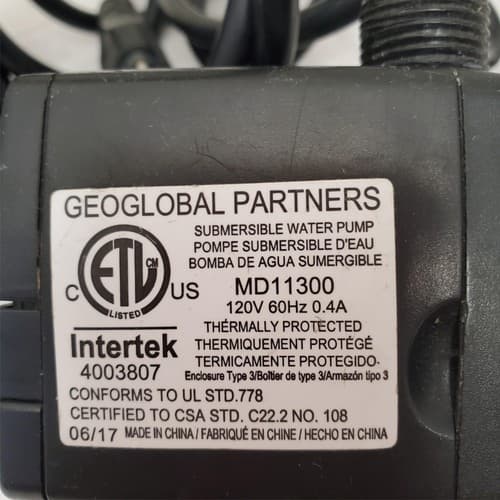 Collar aPUMP Air Compressor with GeoGlobal MD11300 Submersible Water Pump - Thumbnail 7