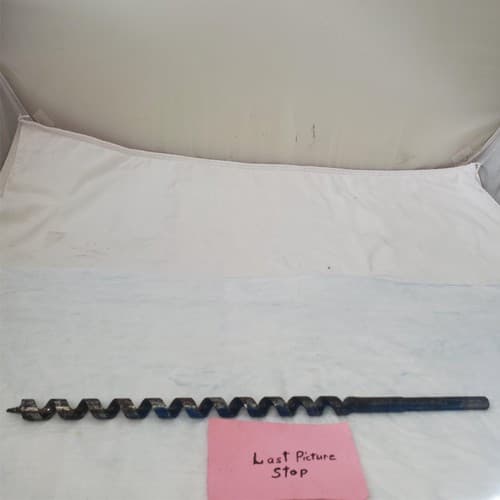 Vintage 18" Auger Wood Drill Bit - Thumbnail 6