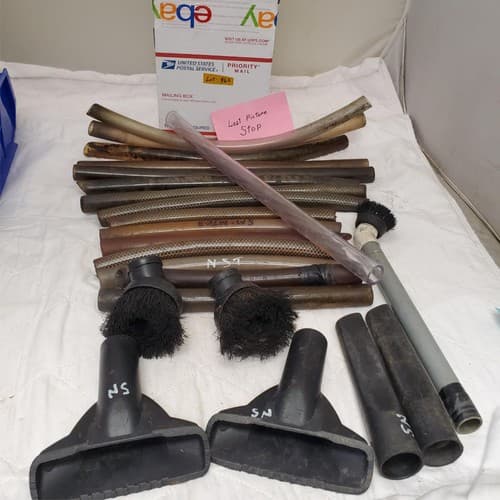 Lot of Vacuum Cleaner Attachments Set with Brushes and Hoses LOT-965 - Thumbnail 9
