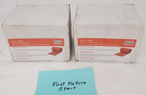 Two boxes Schluter Kerdi Band 125 mm x 10 m Waterproofing Strip - Image 1