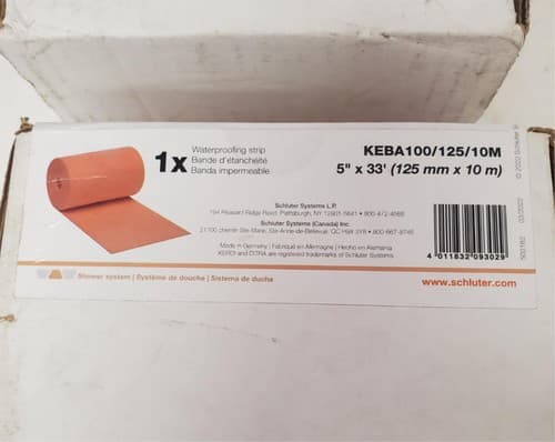 Two boxes Schluter Kerdi Band 125 mm x 10 m Waterproofing Strip - Thumbnail 3