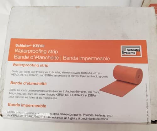 Two boxes Schluter Kerdi Band 125 mm x 10 m Waterproofing Strip - Thumbnail 2