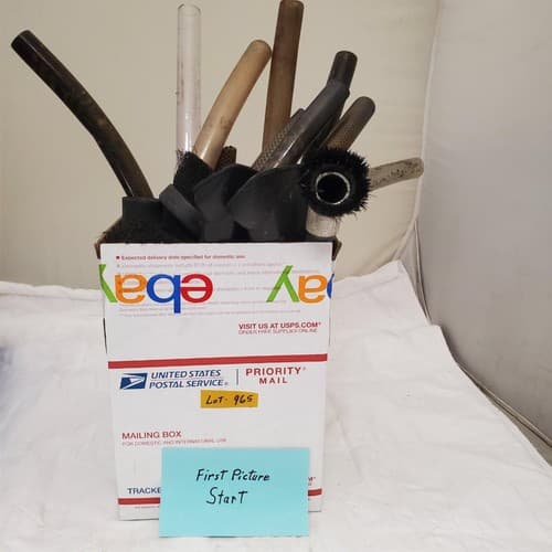 Lot of Vacuum Cleaner Attachments Set with Brushes and Hoses LOT-965 - Thumbnail 4