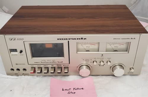 Marantz SD800 Stereo Cassette Deck - Thumbnail 10